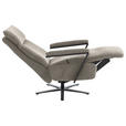 RELAXSESSEL in Textil Beige  - Beige/Schwarz, Design, Textil/Metall (68/117/85cm) - Cantus