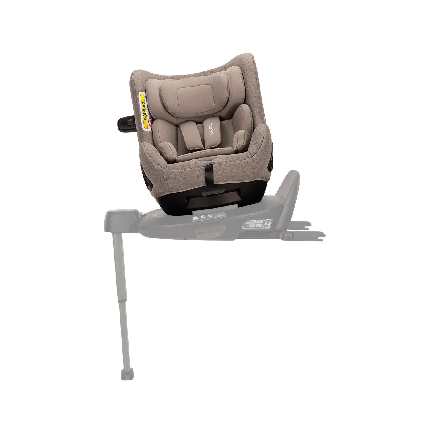 REBOARDER-KINDERSITZ TODL NEXT  - Graubraun, Basics, Naturmaterialien/Kunststoff (48/43/74cm) - Nuna
