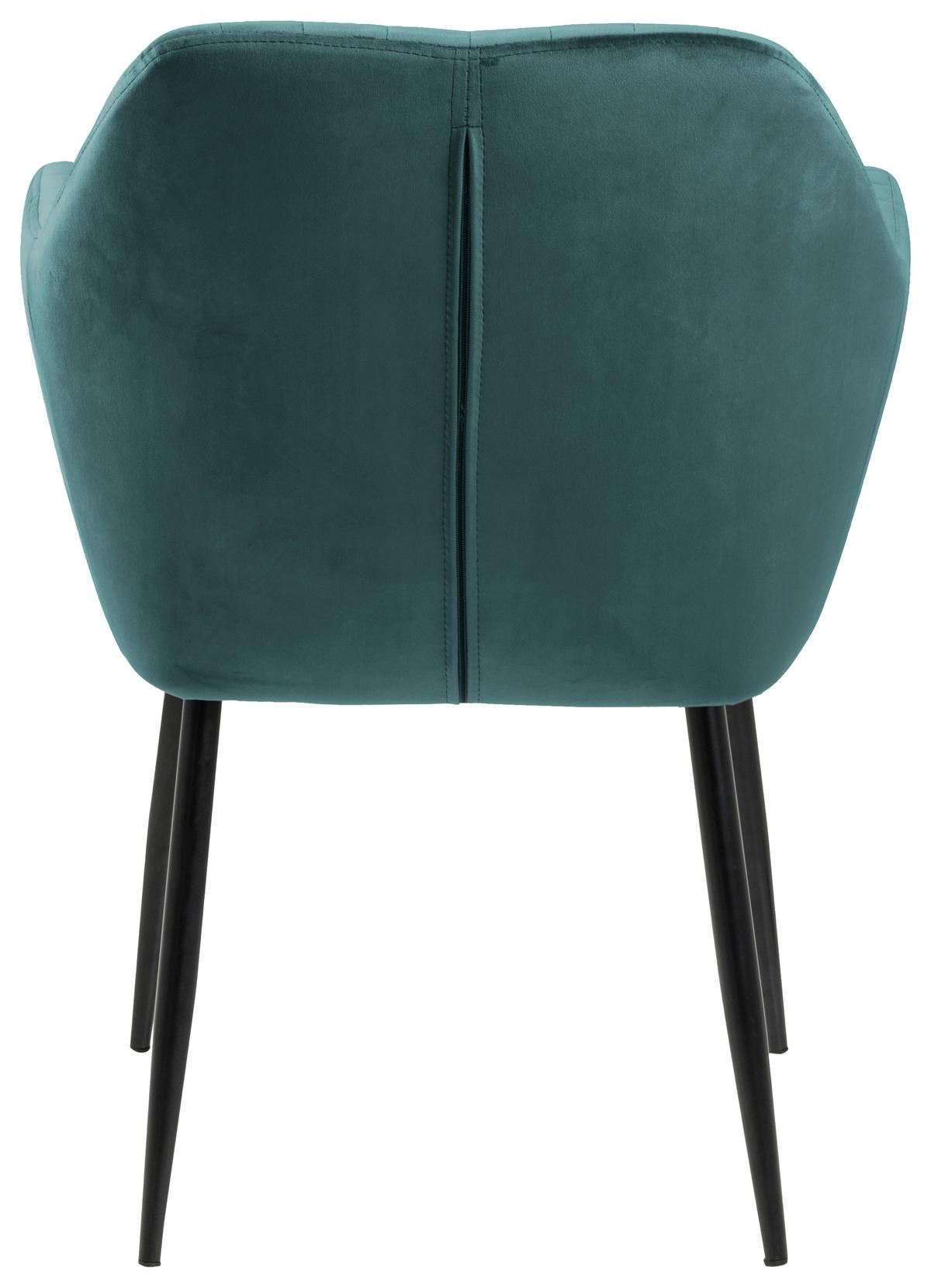 ŽIDLE S PODRUČKAMI, velur, černá, tmavě zelená - černá/tmavě zelená, Trend, kov/textil (57/83/59cm) - Ambia Home