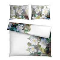 POSTELJINA SA DVA LICA 200/200 cm saten bela  - bela, Osnovno, tekstil (200/200cm) - Esposa