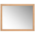 WANDSPIEGEL 99,6/78,5/5 cm    in rechteckig  - Eichefarben, KONVENTIONELL, Glas/Holz (99,6/78,5/5cm) - Linea Natura
