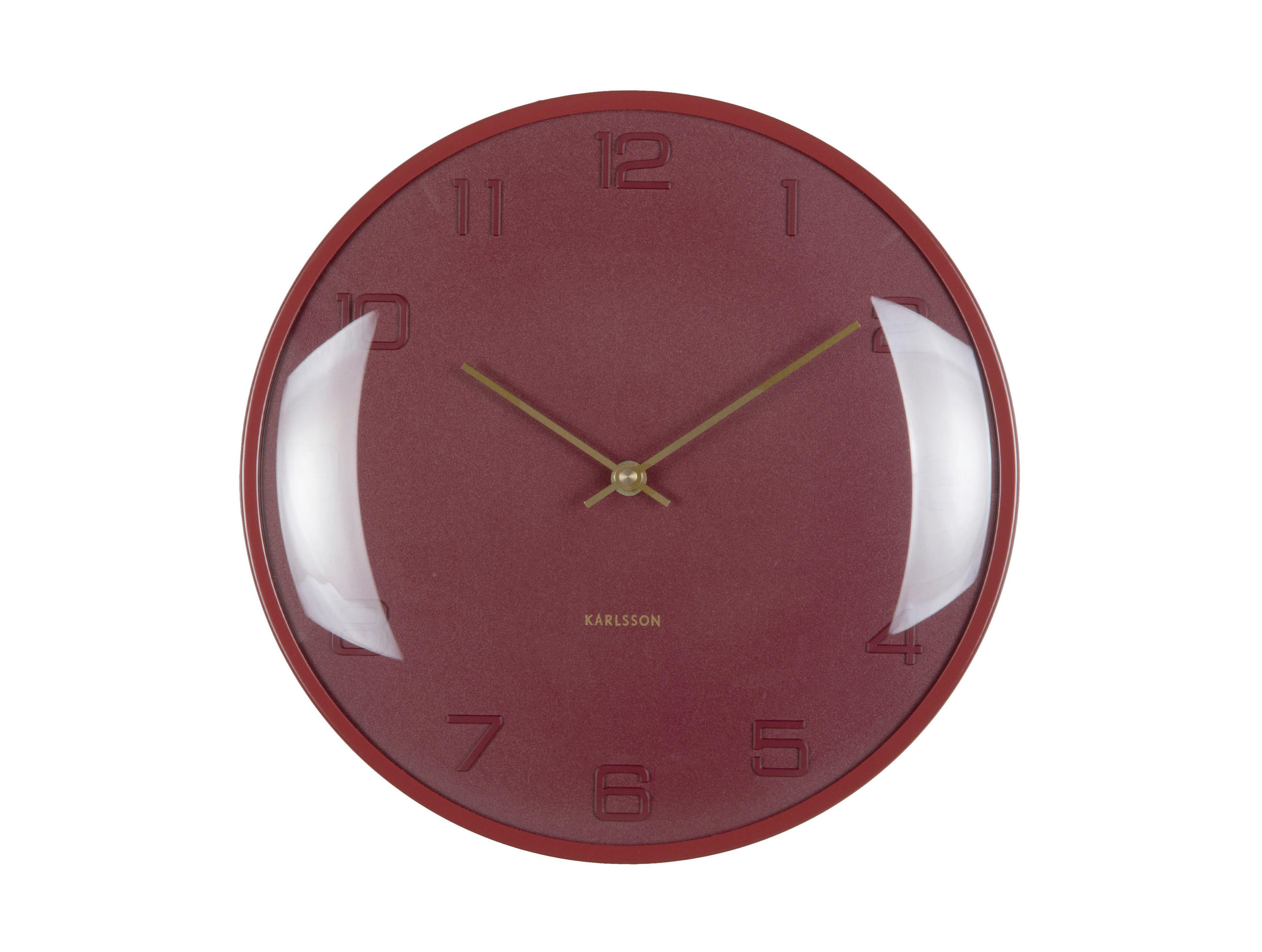 WANDUHR Fuerte Terracotta  - Terracotta, Basics, Metall (30.5cm) - Karlsson