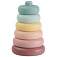 STAPELTURM RAINBOW - Multicolor, Trend, Kunststoff (8/11,3cm) - My Baby Lou