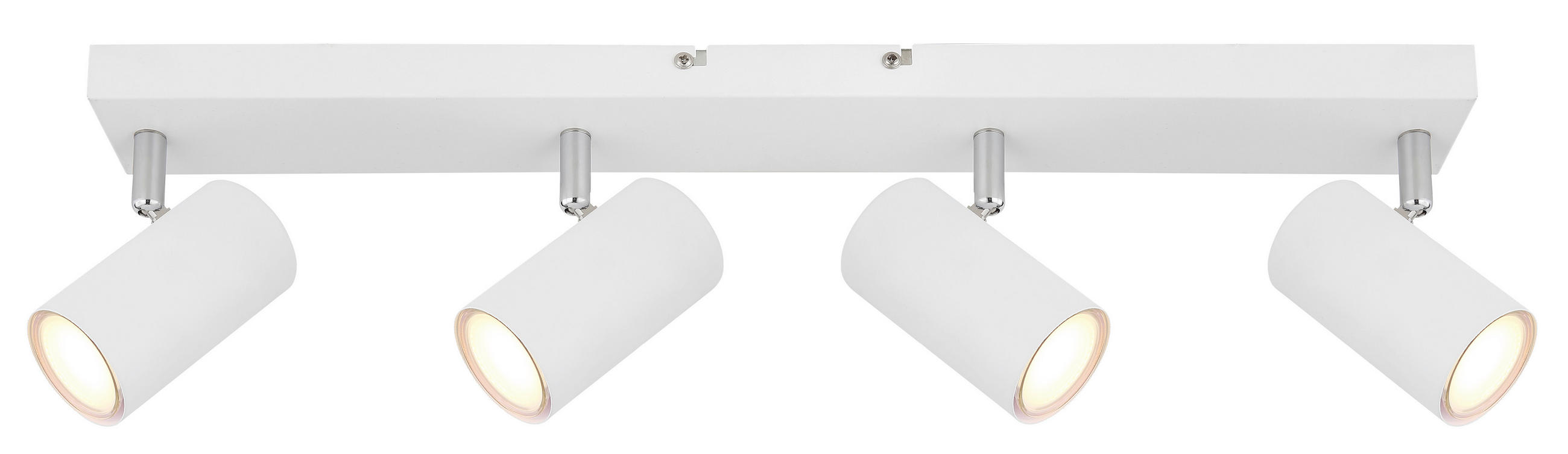 STRAHLER 56/6/12 cm   - Weiß, Design, Metall (56/6/12cm) - Globo
