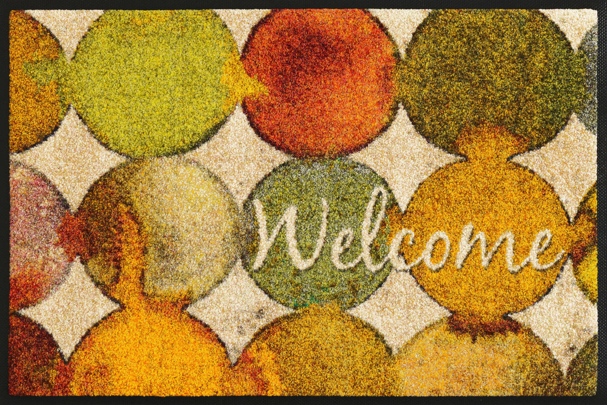 FUßMATTE 40/60 cm Charming Path  - Beige, Trend, Kunststoff/Textil (40/60cm) - wash+dry