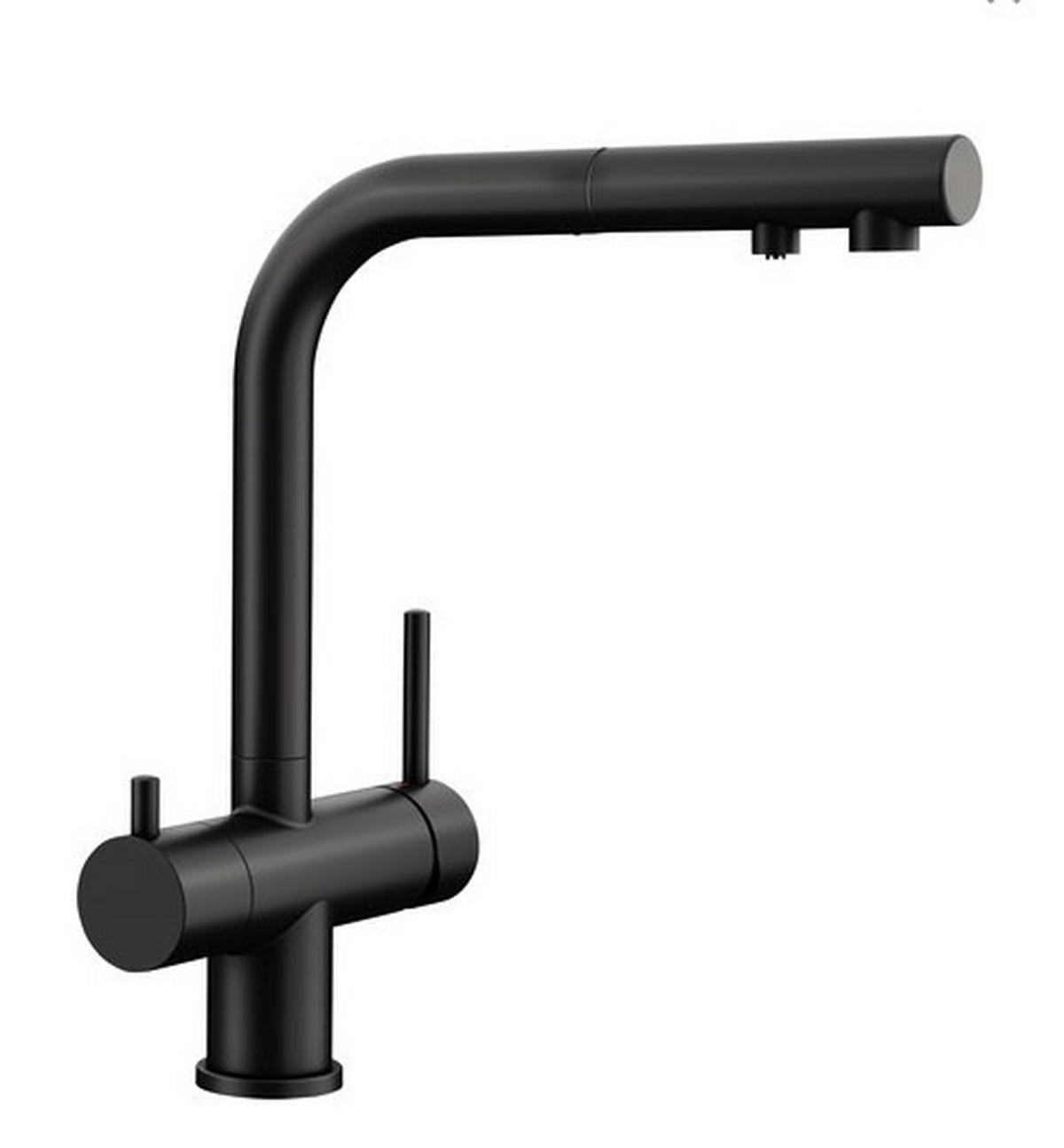 KÜCHENARMATUR 526672  - Schwarz, Basics, Metall (16,6/30,6/26,4cm) - Blanco