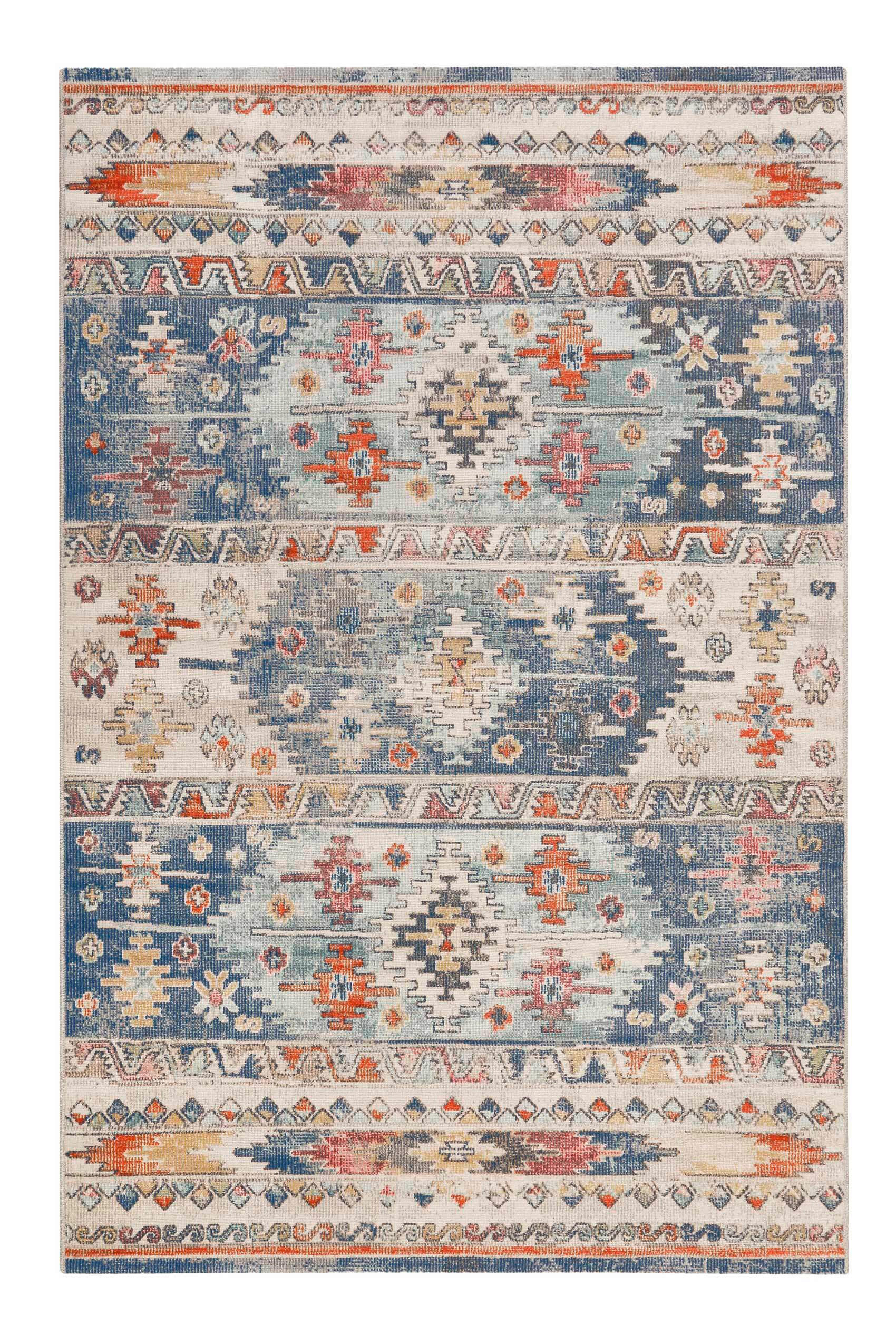 OUTDOORTEPPICH 120/170 cm Elwood Blau  - Blau, Design, Textil (120/170cm) - Novel
