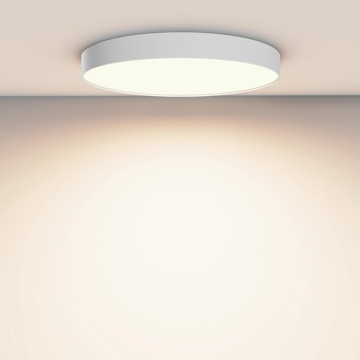 DECKENLEUCHTE Ceiling 60/6 cm  - Weiß, Design, Metall (60/6cm) - MAYTONI