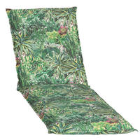 LIEGENAUFLAGE Grün Kaktus  - Grün, Basics, Textil (191/58/8cm) - Gardenson