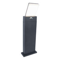 WEGELEUCHTE   - Anthrazit/Weiß, Basics, Kunststoff/Metall (63,5/20/15,6cm)