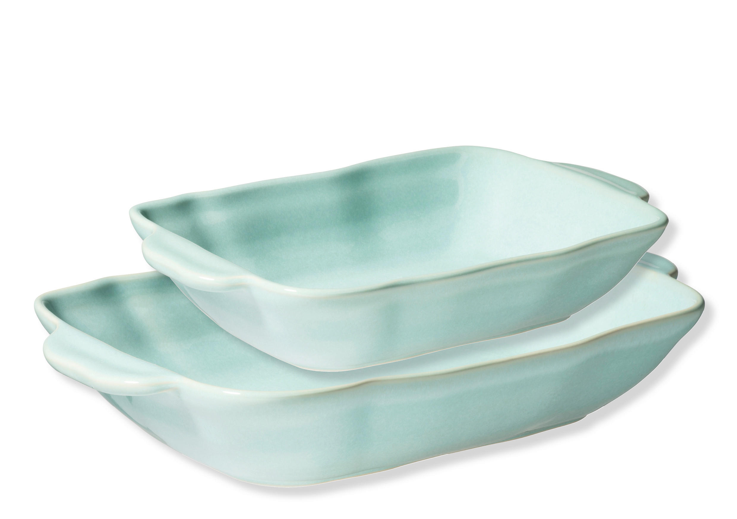 BACKFORMENSET  - Grün, Basics, Keramik (43,3/28/14,5cm) - Mäser