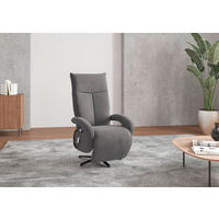 SESSEL in Flachgewebe Grau  - Schwarz/Grau, Konventionell, Textil/Metall (74/112/82cm) - Sit & More