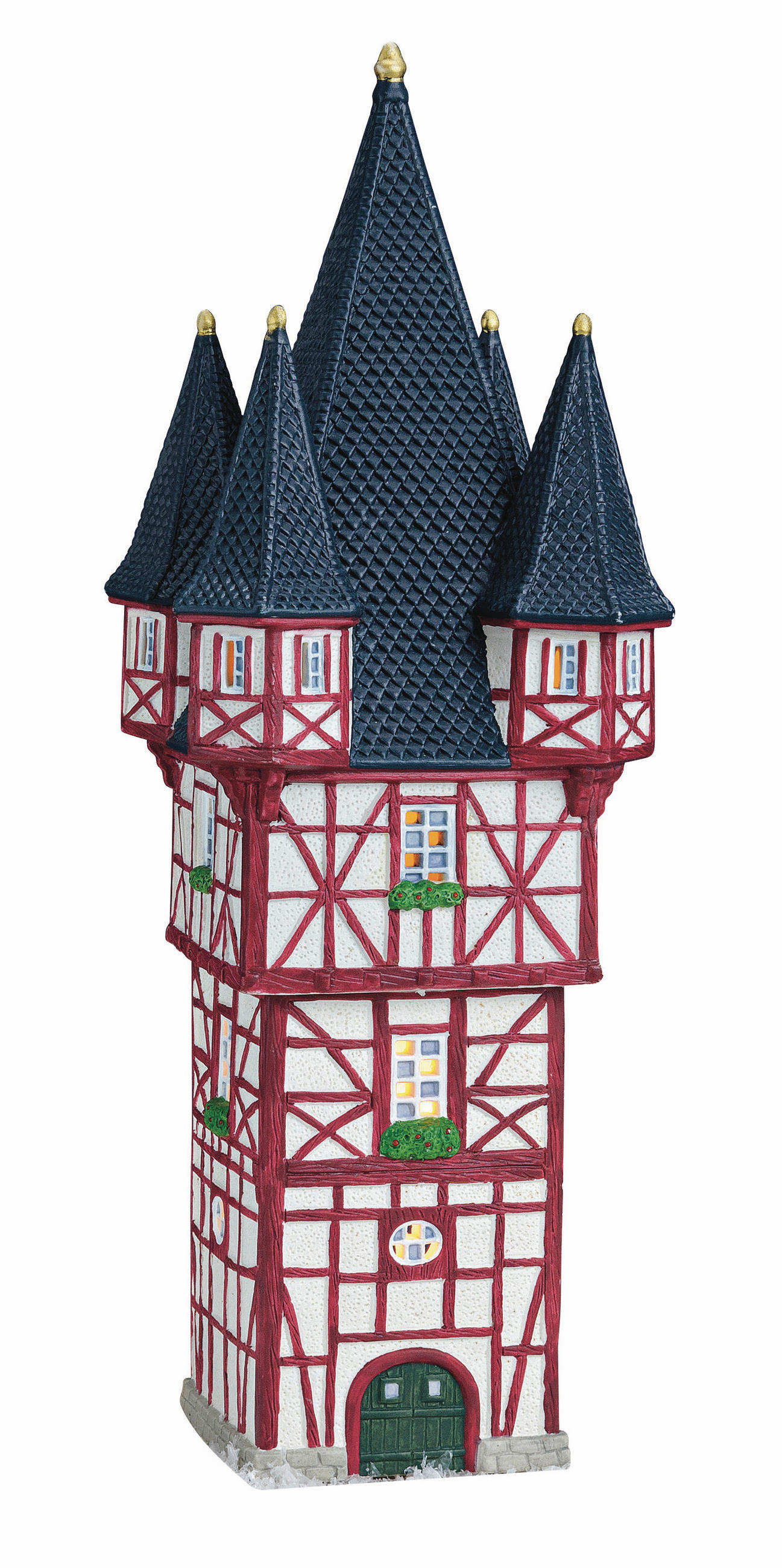 XXXLutz Dekohaus Mehrfarbig 12x12x33 cm