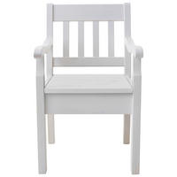 ARMLEHNSTUHL  in  - Weiß, ROMANTIK / LANDHAUS, Holz (54/93/58cm) - Boxxx