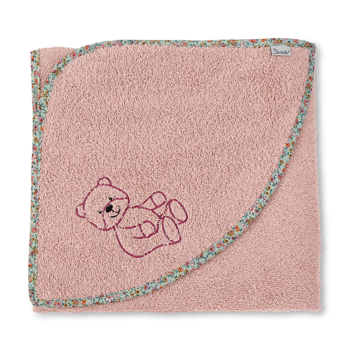 KAPUZENBADETUCH    - Altrosa, Basics, Textil (100/100/0,5cm) - Sterntaler