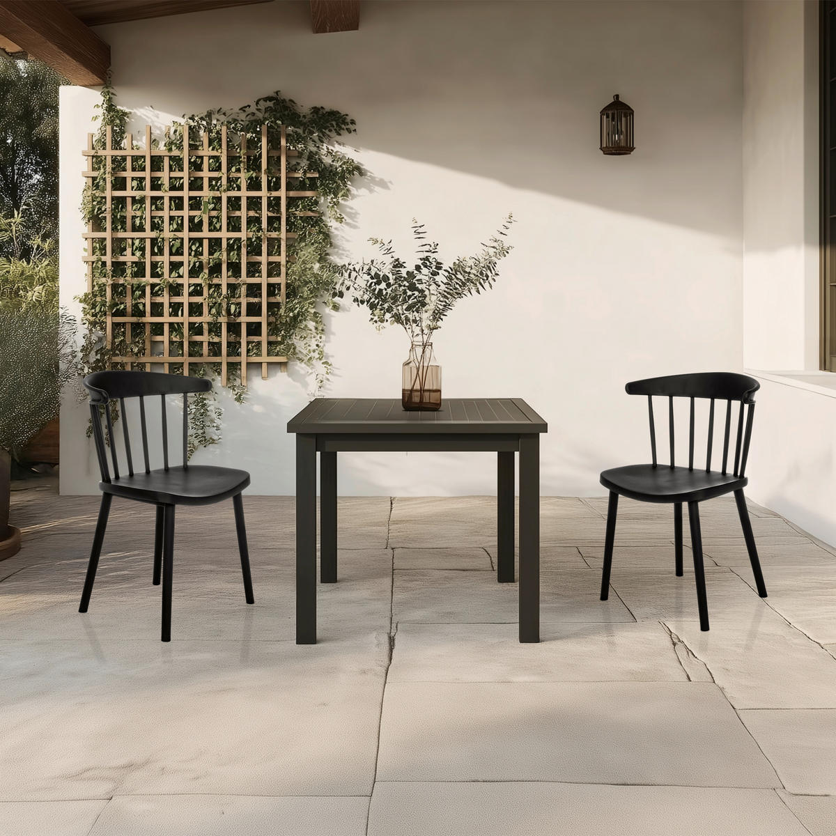 KONFERENČNÍ ŽIDLE, 53/75/45 cm - černá, Moderní, plast (53/75/45cm) - MID.YOU