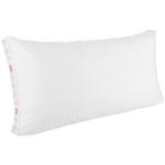KOPFPOLSTER 40/80 cm  Comfy Fest  - Weiß/Rosa, Basics, Kunststoff/Textil (40/80cm) - Sleeptex