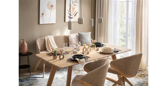 HÄNGELEUCHTE 90/12,5/150 cm - Sandfarben, Basics, Metall (90/12,5/150cm) - Dieter Knoll