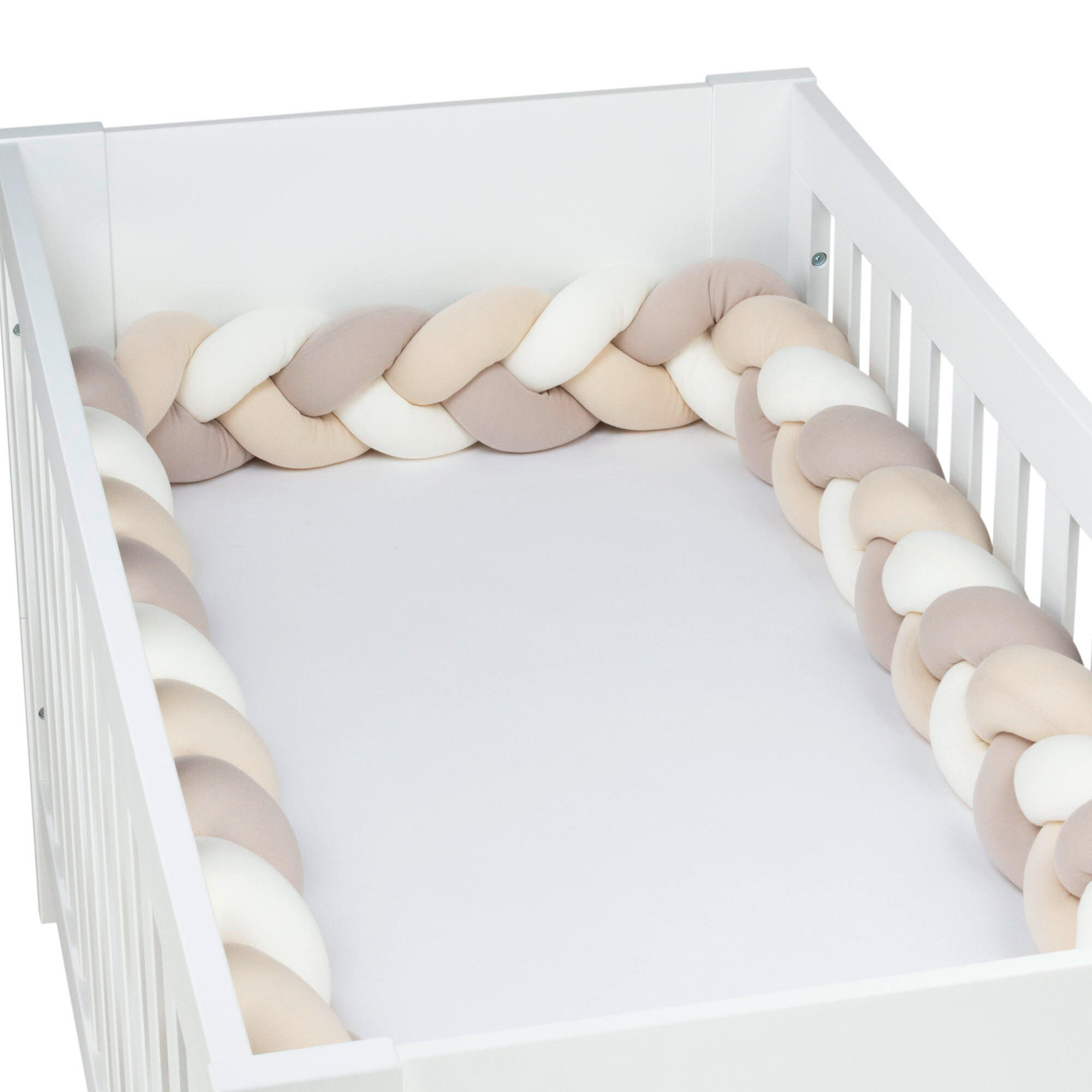 NESTCHENSCHLANGE  280/13/13 cm   - Beige/Multicolor, Basics, Textil (280/13/13cm) - Babybay