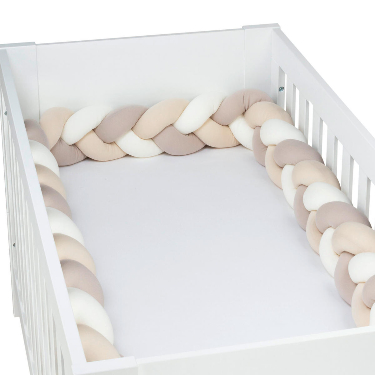 NESTCHENSCHLANGE  280/13/13 cm   - Beige/Multicolor, Basics, Textil (280/13/13cm) - Babybay
