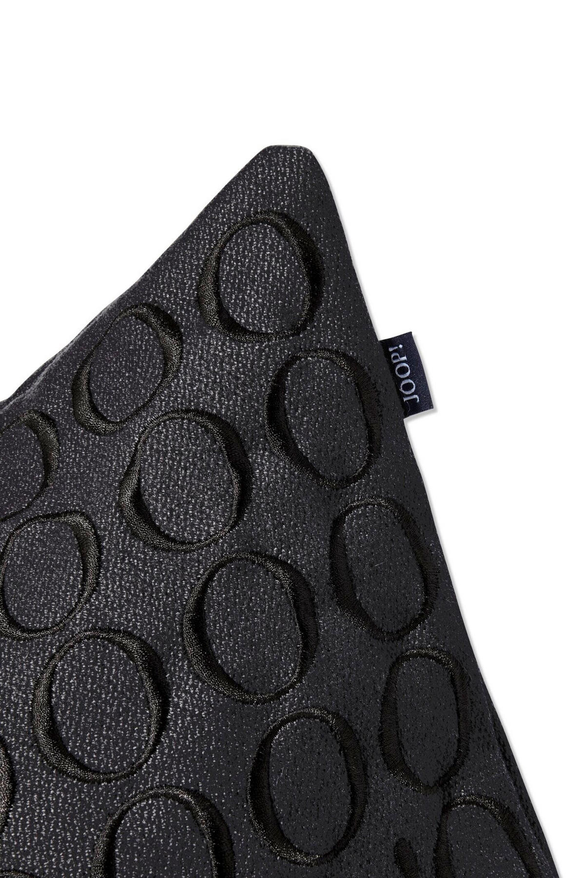 KISSENHÜLLE J! Fine Signature anthrazit 50/50 cm  - Anthrazit, Design, Textil (50/50cm) - Joop!