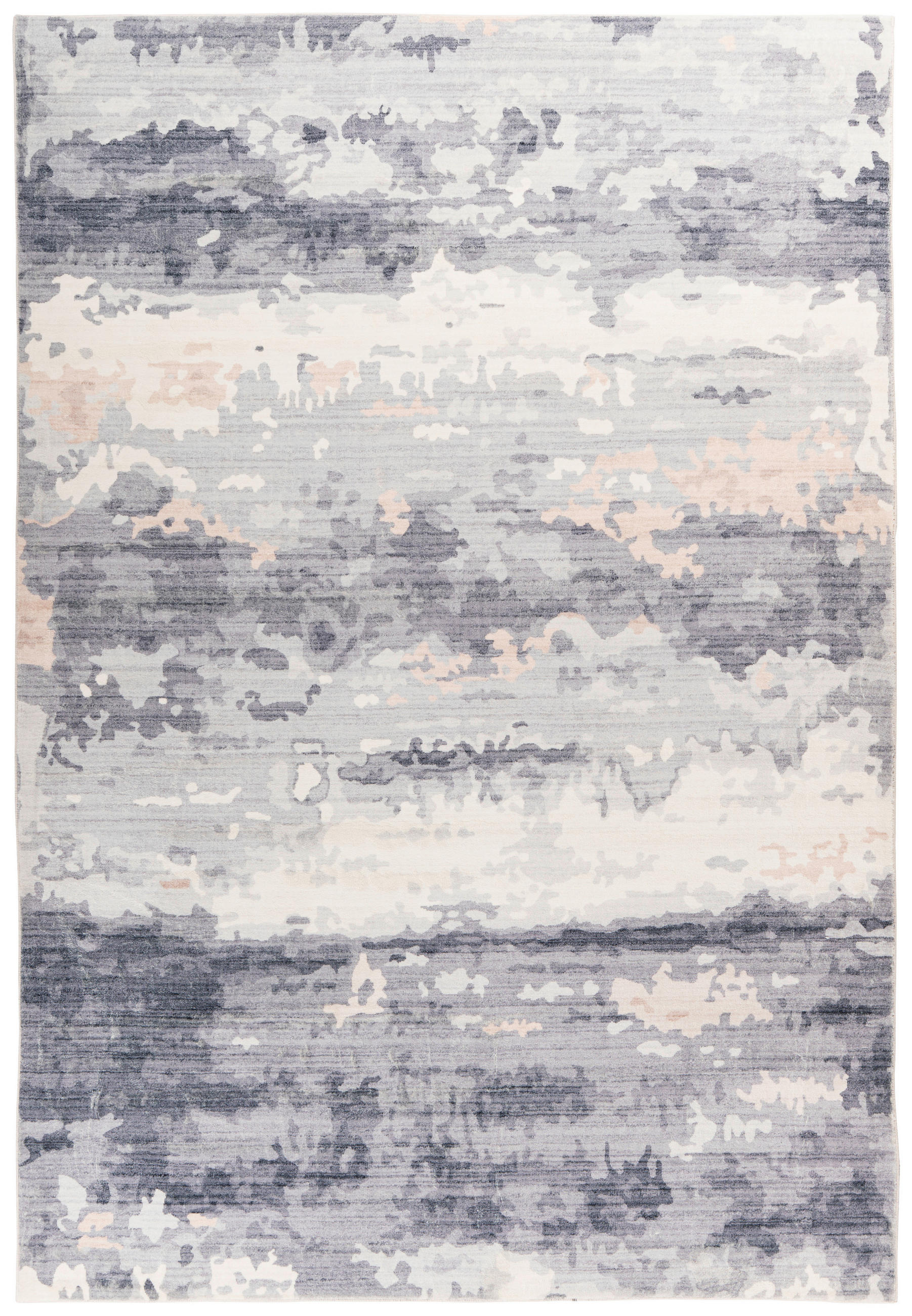 VINTAGE KOBEREC, 120/170 cm, šedá - šedá, Konvenční, textil (120/170cm)