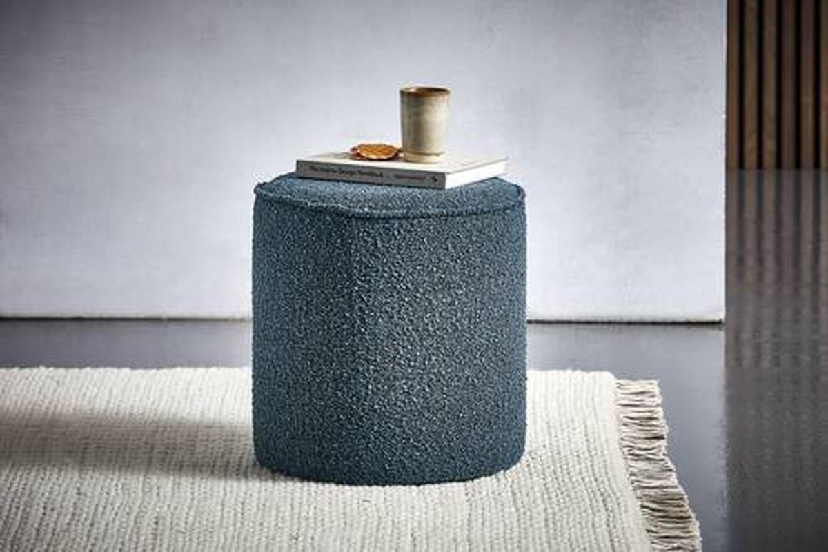 PALL i textil petrol  - petrol, Trend, textil (40/40/40cm) - Xora