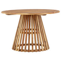 GARTENTISCH 120/120/75 cm Holz rund  - Akaziefarben, KONVENTIONELL, Holz (120/120/75cm) - Gardenson