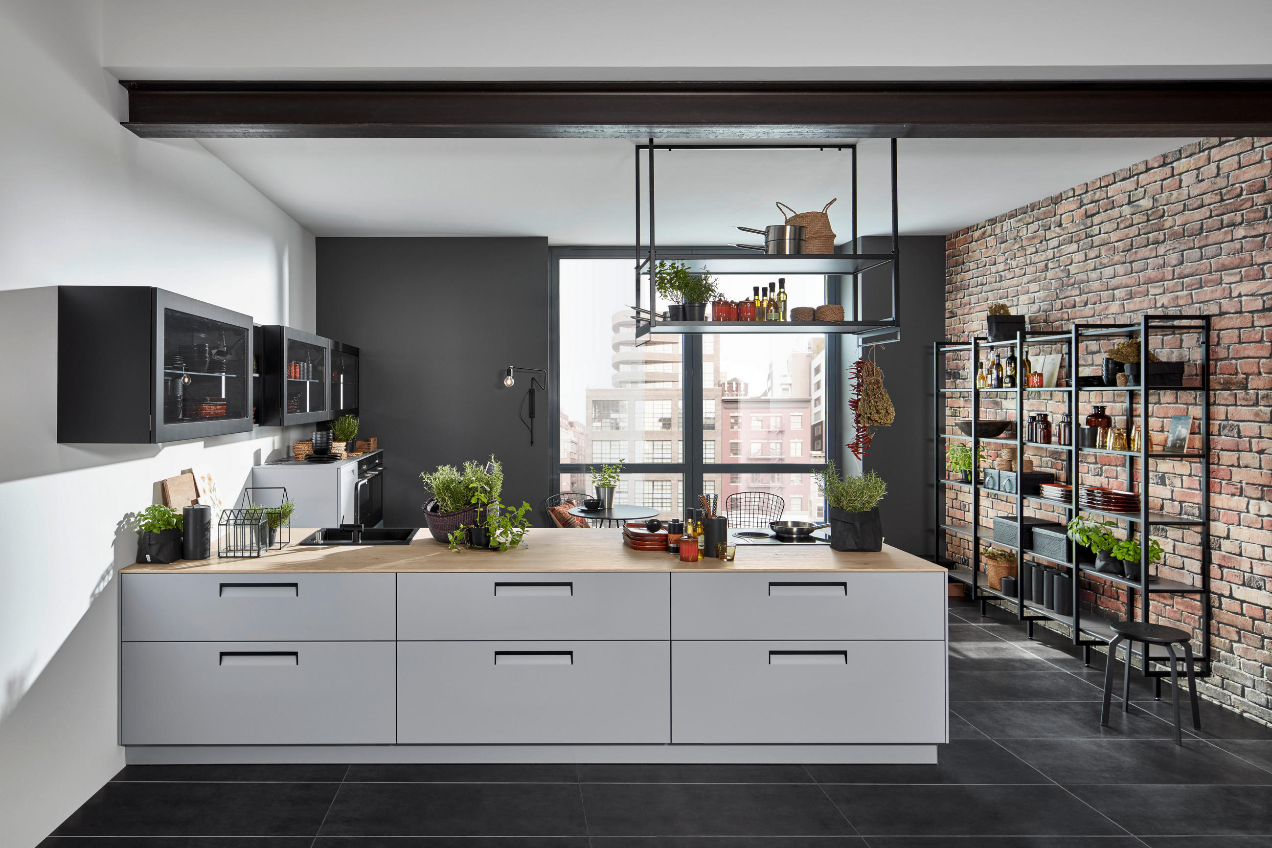 EINBAUKÜCHE   - Design, Holzwerkstoff - Dieter Knoll