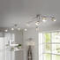 LED-DECKENLEUCHTE - Chromfarben, Design, Kunststoff (75/25/45cm) - Novel