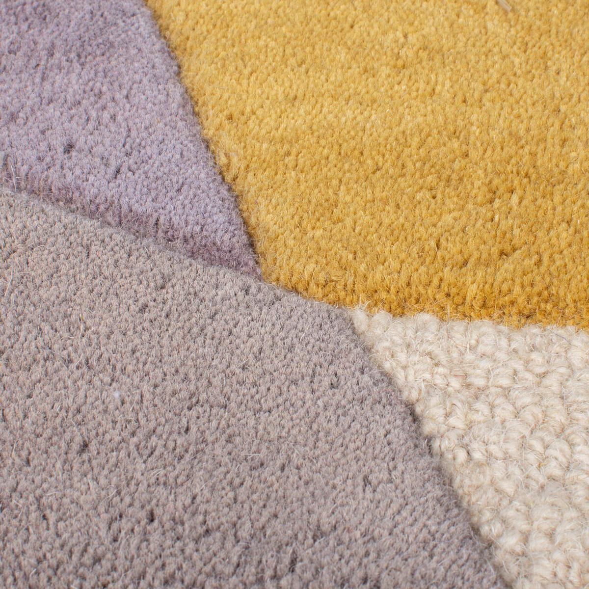 WOLLTEPPICH 160/160 cm Multicolor  - Multicolor, MODERN, Textil (160/160cm) - Xora