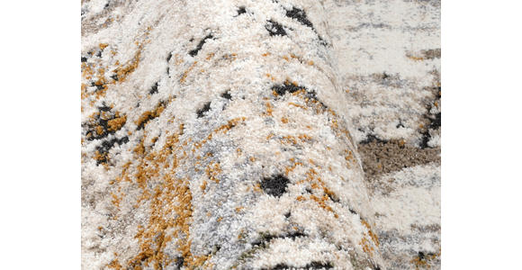 WEBTEPPICH 80/150 cm Moonlit Creme, Grün, Goldfarben - Goldfarben/Creme, Design, Textil (80/150cm) - Novel