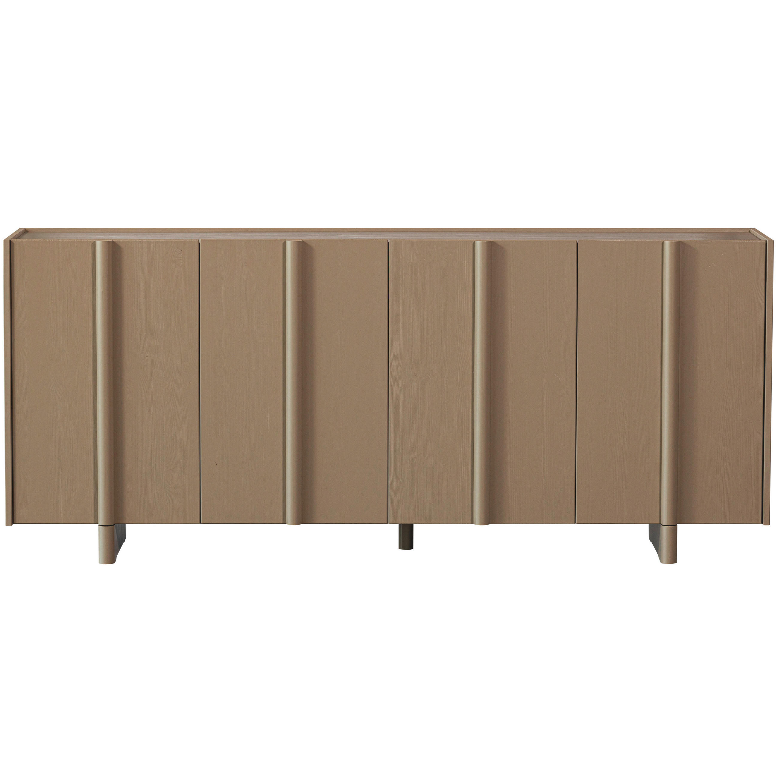 SIDEBOARD 200/85/46 cm - Schlammfarben, Design, Holz (200/85/46cm) - Livetastic