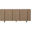 SIDEBOARD Basu  in 200/85/46 cm  - Schlammfarben, Design, Holz (200/85/46cm) - Livetastic