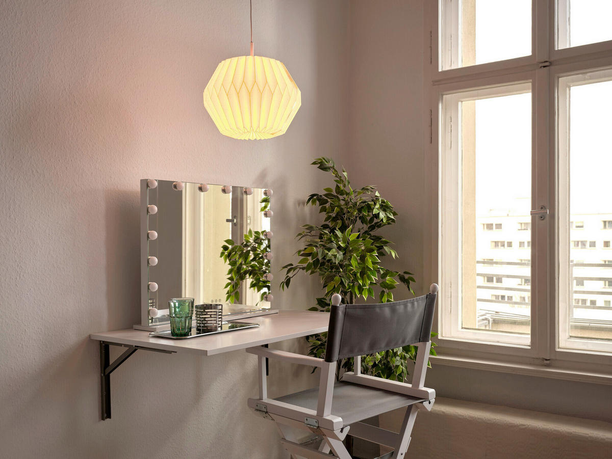HÄNGELEUCHTE 35/138 cm  - Weiß, Basics, Papier/Metall (35/138cm) - Osram