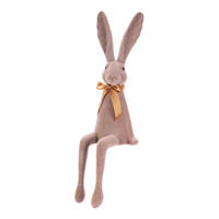 DEKORAČNÍ ZAJÍC - hnědá, Basics, plast (27/90/30cm)