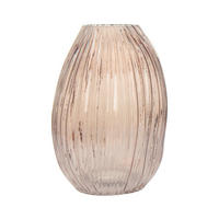 VAS  - gammelrosa, Modern, glas (16/25/18cm) - Kayoom