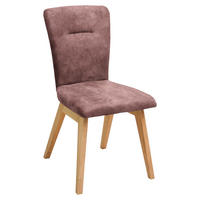 STUHL in Holz, Textil Altrosa  - Altrosa, KONVENTIONELL, Holz/Textil (46/91/66cm) - Dieter Knoll