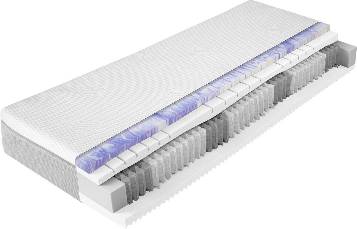 POSTELJA BOXSPRING 180 cm   x 200 cm  , usnje črna  - barve kroma/črna, Design, usnje (180/200cm) - Dieter Knoll