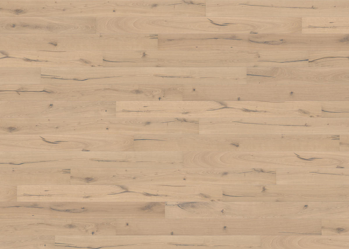 PARKETTBODEN Living by HARO PARKETT 2500 LA  per  m² - Hellbraun, Basics, Holzwerkstoff (18/220cm) - Living by HARO