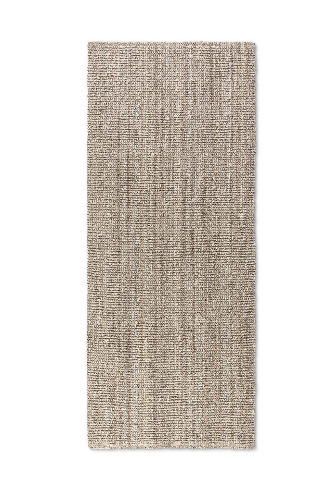 LÄUFER 80/200 cm Bouclé Greige  - Greige, Basics, Textil (80/200cm) - Linea Natura