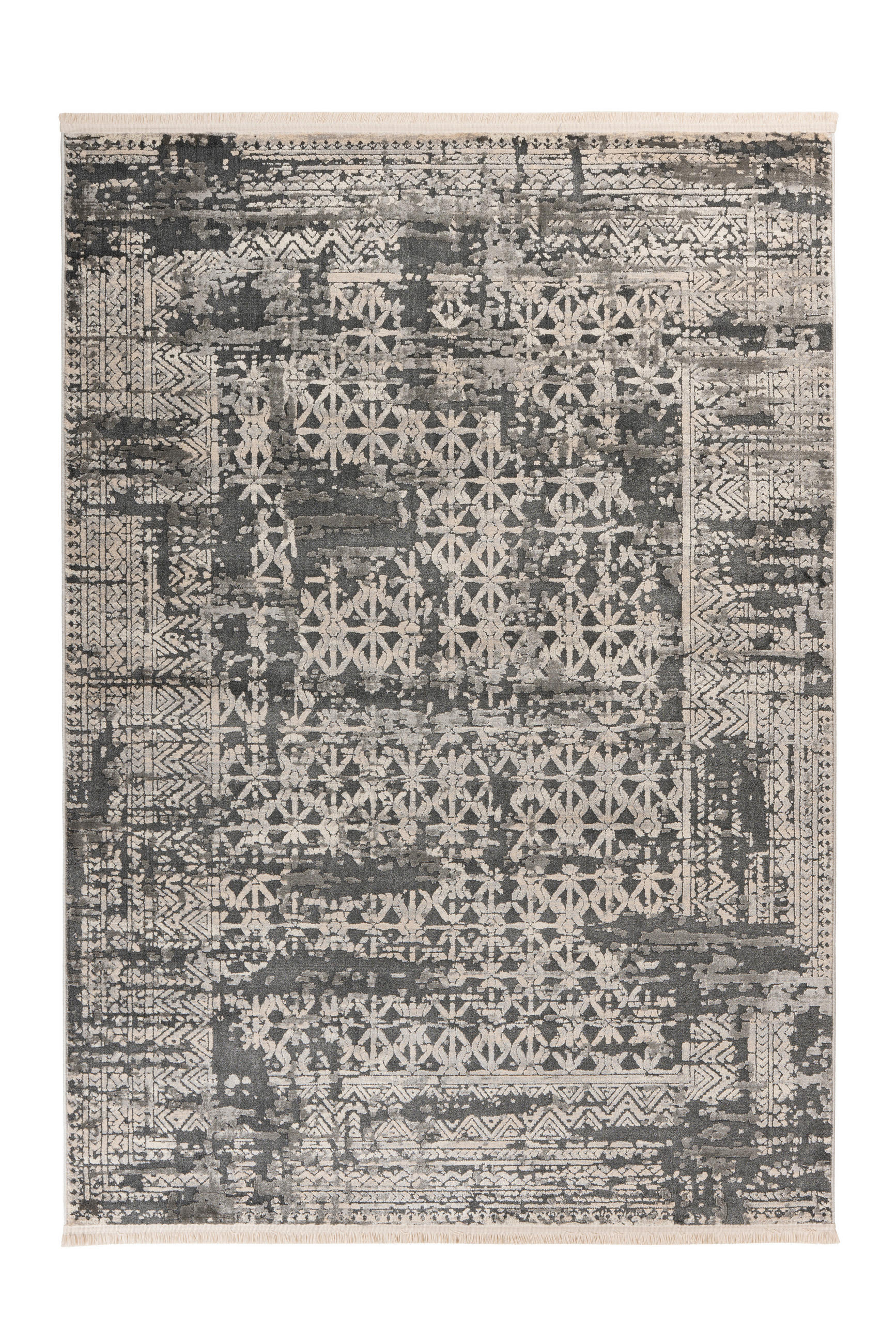 VINTAGE KOBEREC, 120/170 cm sivá - sivá, Basics, textil (120/170cm) - Kayoom