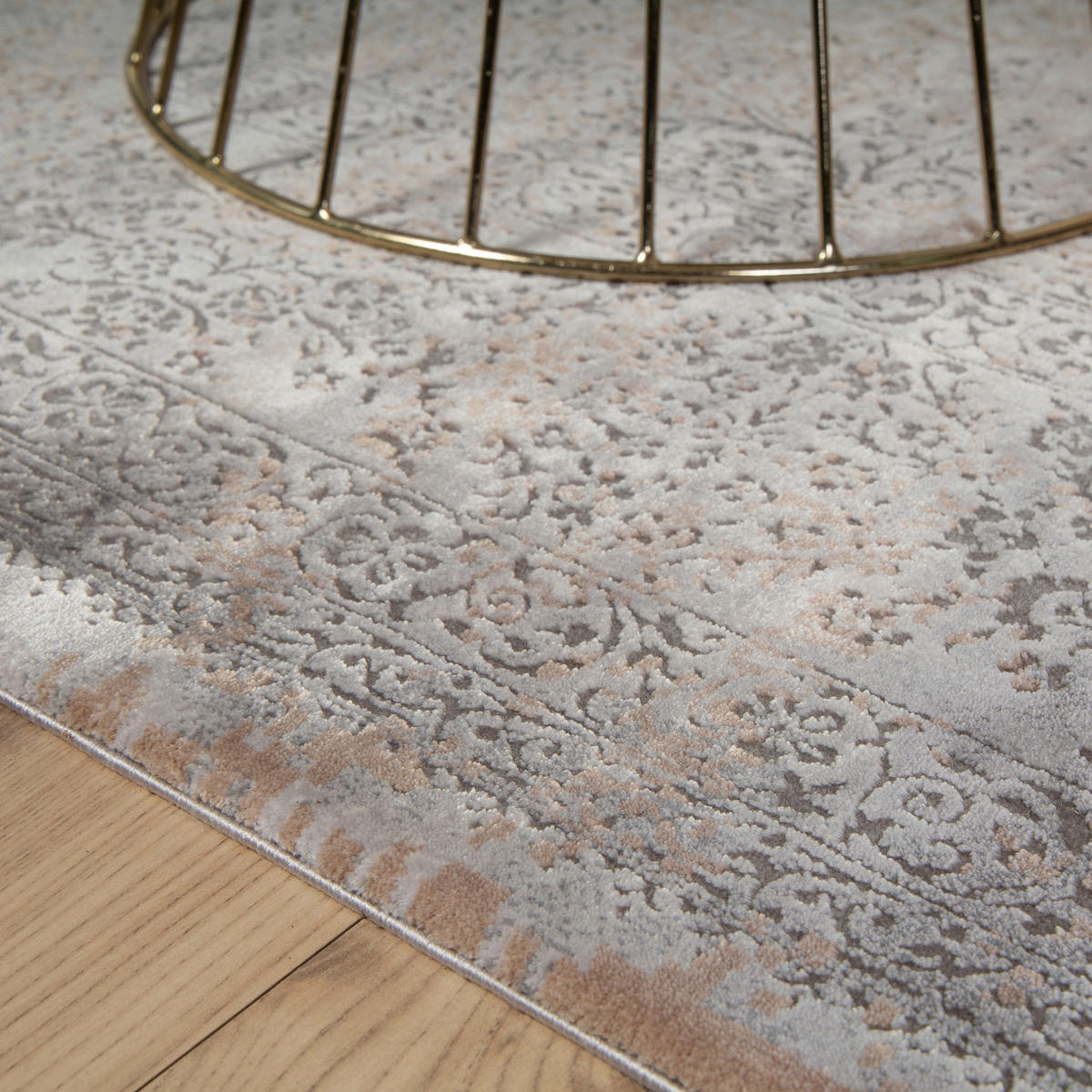 WEBTEPPICH 160/230 cm My Jewel of Obsession Taupe  - Taupe, KONVENTIONELL, Textil (160/230cm) - Obsession
