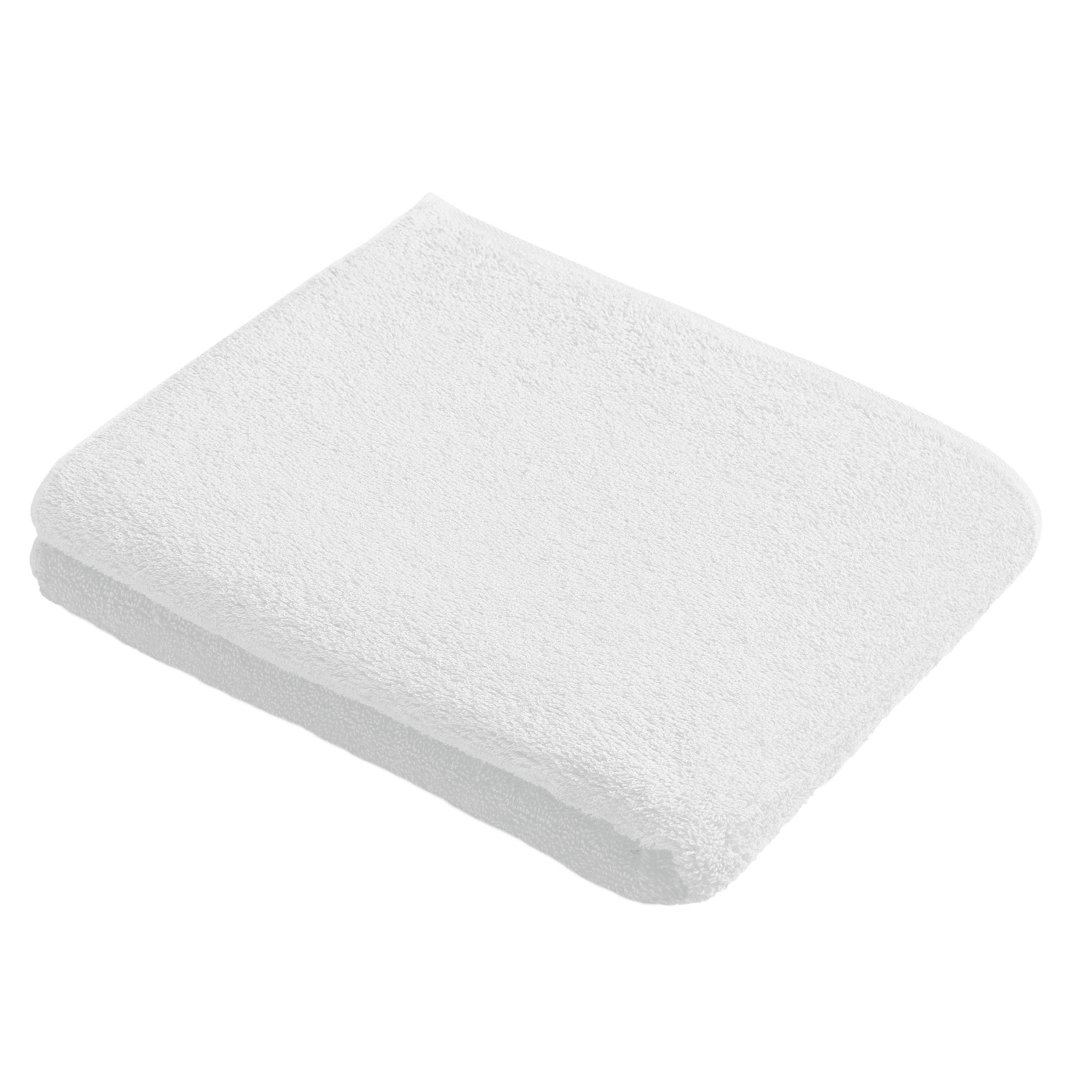 BADETUCH New Generation Weiß 80/200 cm  - Weiß, Basics, Textil (80/200cm) - Vossen
