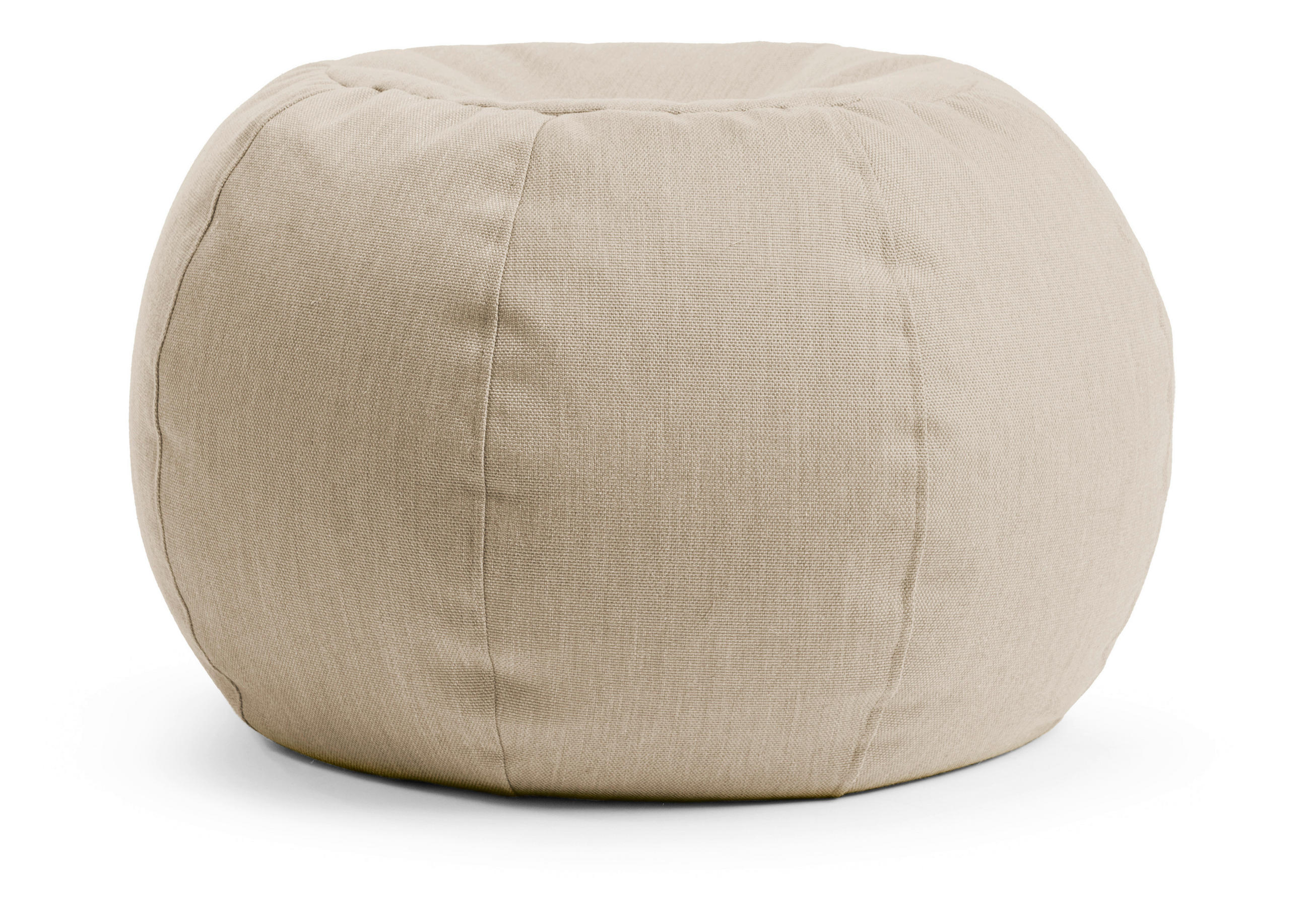 OUTDOORSITZSACK  - Weiss/Greige, Basics, Textil (1002/40cm)