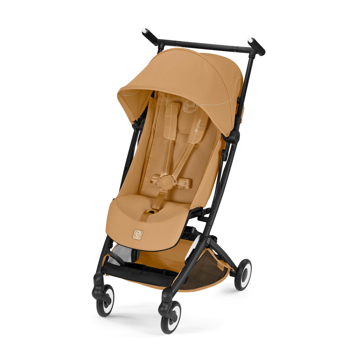BUGGY LIBELLE BLK  - Dunkelgelb/Schwarz, Basics, Kunststoff/Textil (71/52/102cm) - cybex GOLD