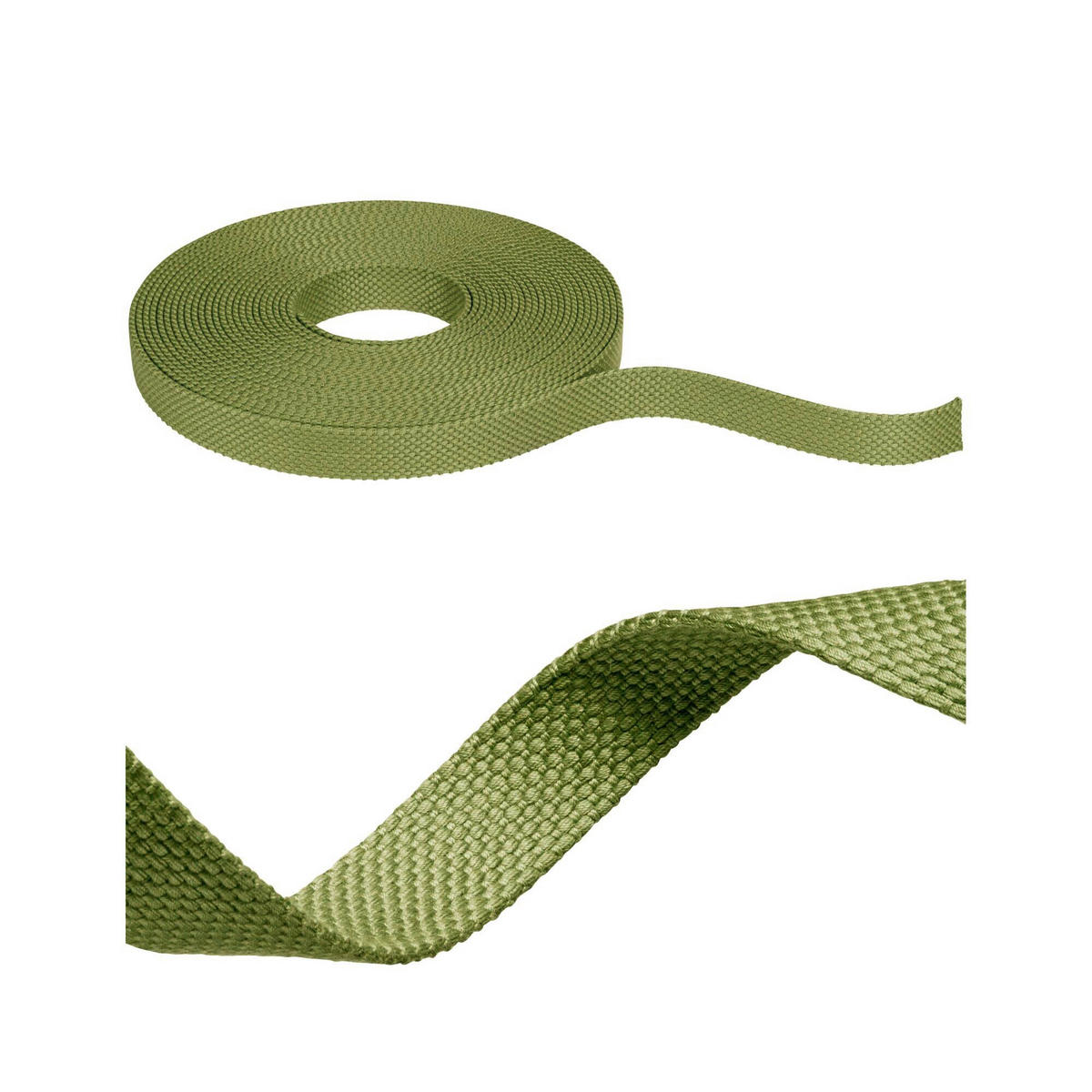 SPANNSEIL   - Grün, Basics, Textil/Metall (2,1/1000cm) - Paulmann