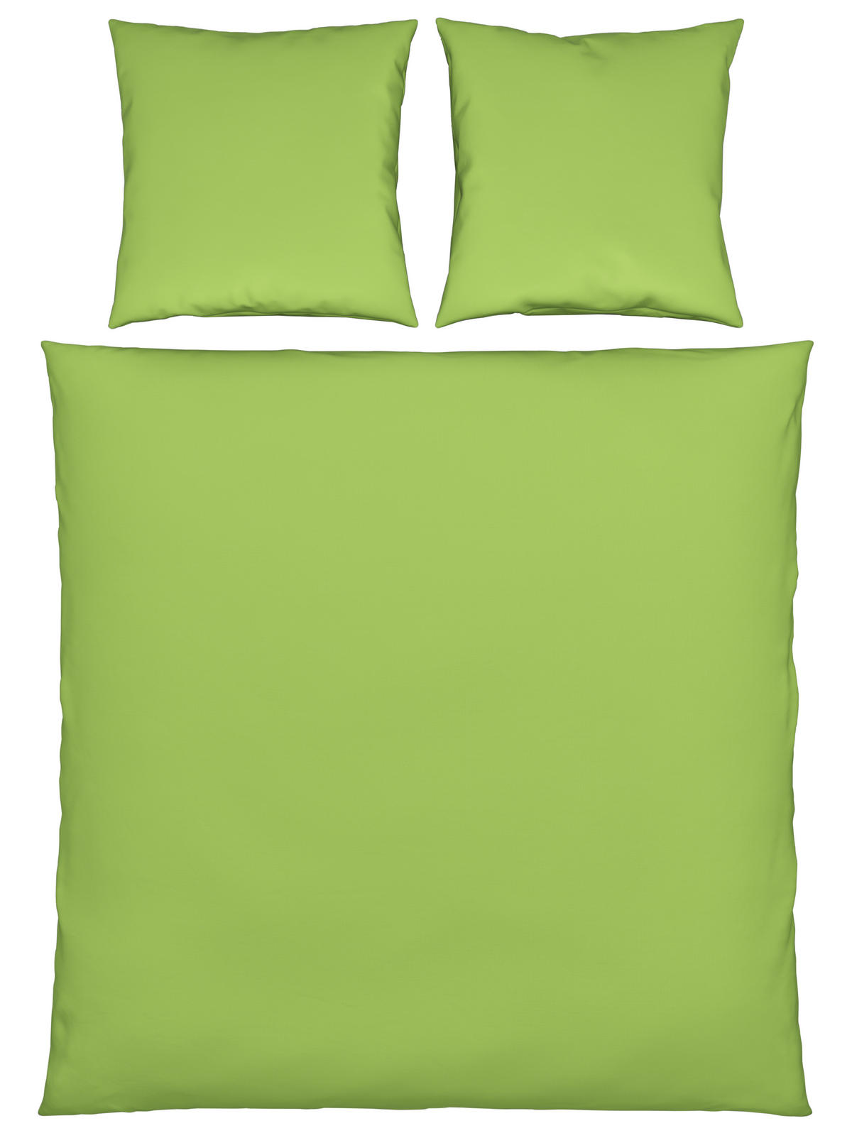 BETTWÄSCHE Renforcé 200/200 cm  - Limette, KONVENTIONELL, Textil (200/200cm) - Bio:Vio