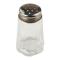 SALZSTREUER    - Basics, Glas/Metall (50ml) - Fackelmann