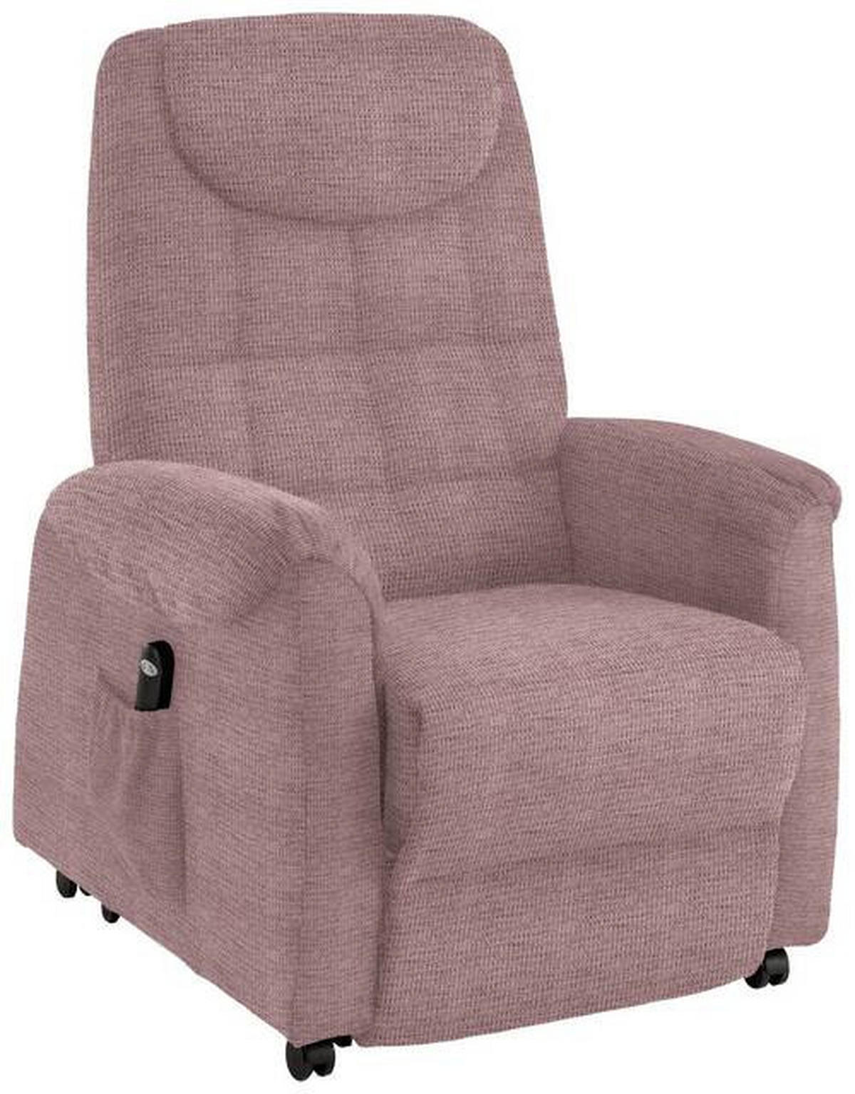 FERNSEHSESSEL in Mikrofaser Rosa  - Schwarz/Rosa, KONVENTIONELL, Kunststoff/Textil (83/113/92cm) - Xora